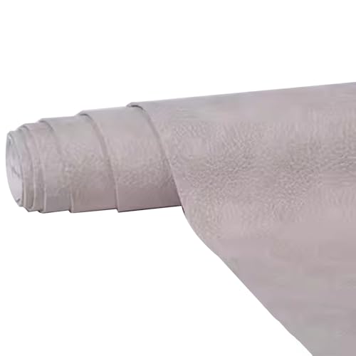Kunstleder Selbstklebend Lederflicken-Set For Möbel, Selbstklebender Lederreparaturflicken For Autositz, Couch, Sofa, Bootssitz, Stuhl, Handtasche(Light gray,19.7X54.3inch) von ARHEORMUH