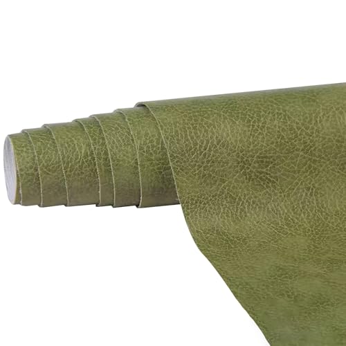 Kunstleder Selbstklebend Lederflicken-Set For Möbel, Selbstklebender Lederreparaturflicken For Autositz, Couch, Sofa, Bootssitz, Stuhl, Handtasche(Light green,39.4X54.3inch) von ARHEORMUH