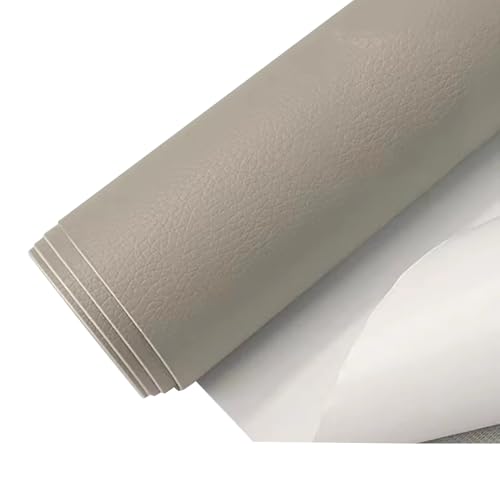 Kunstleder Selbstklebend Lederflicken for Möbel, selbstklebender Lederreparaturflicken for Autositz, Couch, Sofa, Bootssitz, Stuhl, Handtasche(Gray,200x138 cm/78.7x54.3 in) von ARHEORMUH