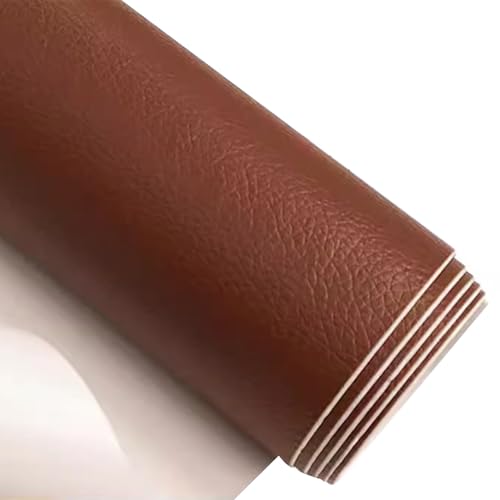 Kunstleder Selbstklebend Selbstklebendes Faux Leder Reparatur Patch, Möbel Couch Autositze Bürostühle Sofa Reparatur Patch Renoviert Patch(Coffee,19.7x54.3in) von ARHEORMUH