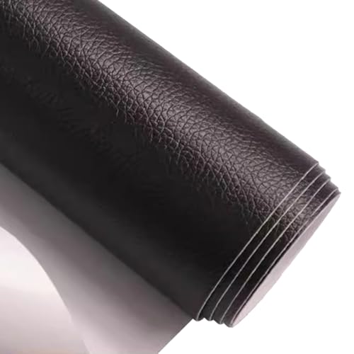 Kunstleder Selbstklebend Selbstklebendes Faux Leder Reparatur Patch, Möbel Couch Autositze Bürostühle Sofa Reparatur Patch Renoviert Patch(Dark brown,19.7x54.3in) von ARHEORMUH