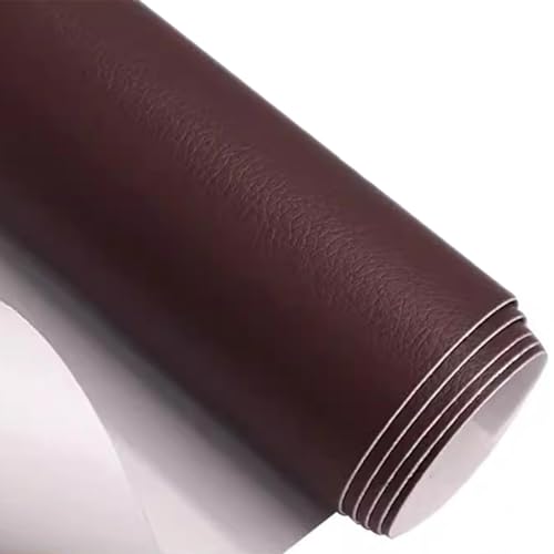 Kunstleder Selbstklebend Selbstklebendes Faux Leder Reparatur Patch, Möbel Couch Autositze Bürostühle Sofa Reparatur Patch Renoviert Patch(Dark coffee,39.4x54.3in) von ARHEORMUH