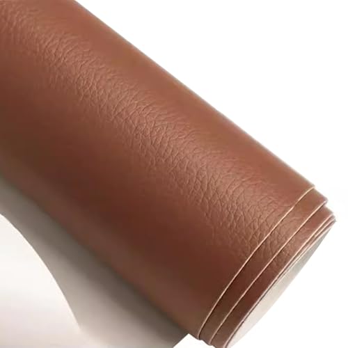 Kunstleder Selbstklebend Selbstklebendes Faux Leder Reparatur Patch, Möbel Couch Autositze Bürostühle Sofa Reparatur Patch Renoviert Patch(Khaki,19.7x54.3in) von ARHEORMUH