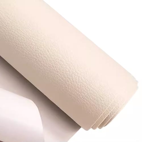 Kunstleder Selbstklebend Selbstklebendes Faux Leder Reparatur Patch, Möbel Couch Autositze Bürostühle Sofa Reparatur Patch Renoviert Patch(Off white,39.4x54.3in) von ARHEORMUH