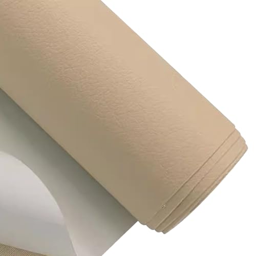Kunstleder Selbstklebend Selbstklebendes Faux Leder Reparatur Patch, Möbel Couch Autositze Bürostühle Sofa Reparatur Patch Renoviert Patch(Yellow gray,19.7x54.3in) von ARHEORMUH