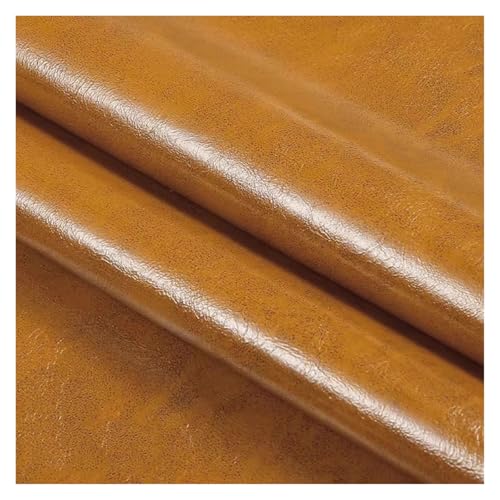 Kunstleder Selbstklebend Selbstklebendes Leder Reparatur Patch Kit PU Wasserdicht Vinyl Reparaturband Für Sofas, Möbel, Autositze, Bürostühle(Light brown) von ARHEORMUH