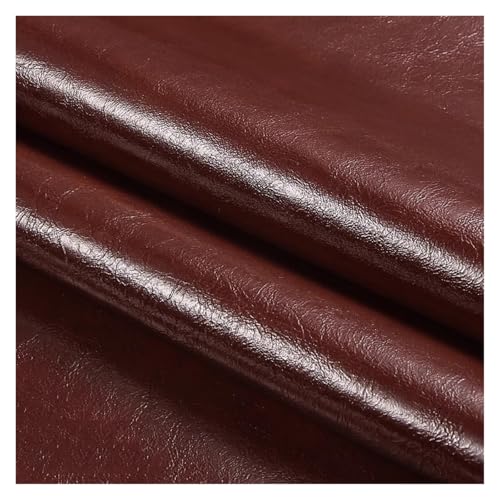 Kunstleder Selbstklebend Selbstklebendes Leder Reparatur Patch Kit PU Wasserdicht Vinyl Reparaturband Für Sofas, Möbel, Autositze, Bürostühle(Reddish brown) von ARHEORMUH