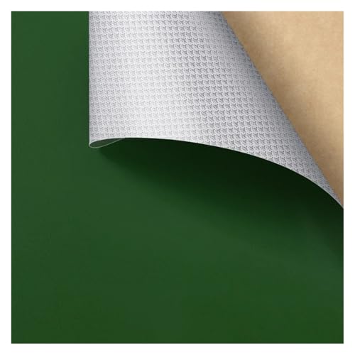 Kunstleder Selbstklebend Selbstklebendes Reparaturpflaster Aus PU-Leder, Lederreparaturband Mit Litschi-Texturoberfläche For Möbel, Vinyl-Reparaturset For Autositze(Dark green,9.8X11.8inch) von ARHEORMUH