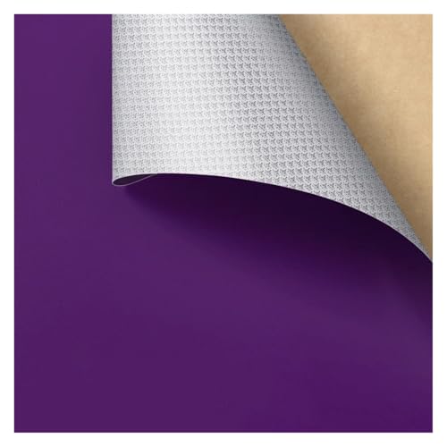 Kunstleder Selbstklebend Selbstklebendes Reparaturpflaster Aus PU-Leder, Lederreparaturband Mit Litschi-Texturoberfläche For Möbel, Vinyl-Reparaturset For Autositze(Purple,9.8X11.8inch) von ARHEORMUH
