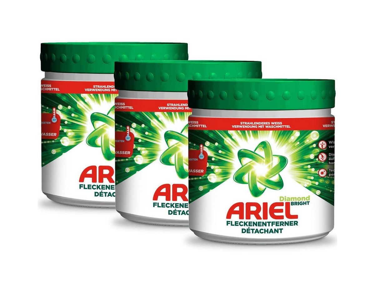 ARIEL Ariel Fleckenentferner 500g - Löst Flecken auch im kalten Wasser (3er Fleckentferner von ARIEL