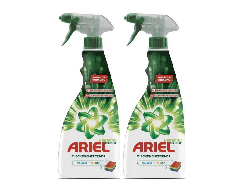 ARIEL Ariel Fleckenentferner Spray 750ml zur Vorbehandlung (2er Pack) Fleckentferner von ARIEL