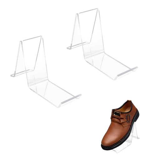 Acryl - 2 Stück transparenter Schuhständer | Schuhdisplay für Einkaufszentren, Schuhdisplay für Geschäfte, High Heel Display Ständer, Aufbewahrungsständer Acryl - 2 Stück transparenter Schuhständer | Schuhdisplay für Einkaufszentren, Schuhdisplay für Geschäfte, High Heel Display Ständer, Aufbewahrungsständer von ARIOU