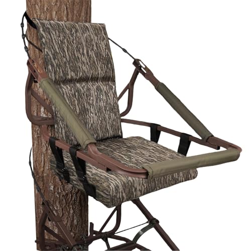 Kletterbaumständer Sitzersatz – 600D Oxford-Stoff, wasserdichtes Baumständerkissen mit Rückenlehne, tragbares Sitzzubehör mit verstellbaren Schnallen, Baumsitze für Camping, Jagd von ARIOU