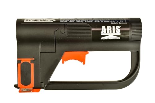 Original Aris Tapetenschere elektrisch – Grundset - Exakter Schnitt von nassen & trockenen Tapeten – Tapezierhilfe für Wand & Tisch – inkl. Klingen – Renovierungswerkzeug von ARIS ORIGINAL TAPETENSCHERE