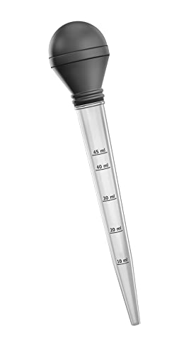 ARKA Multifunktions-Pipette 50ml - mit Reinigungsbürste - Perfekt für die gezielte Fütterung und genaue Dosierung von Nährstoffen in Aquarien. von ARKA Aquatics