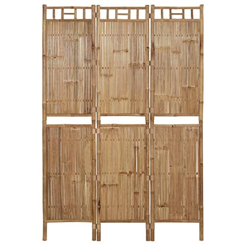 ARKEM 3-TLG. Raumteiler Bambus 120x180 cm Paravent Outdoor Wetterfest Paravent Outdoor von ARKEM