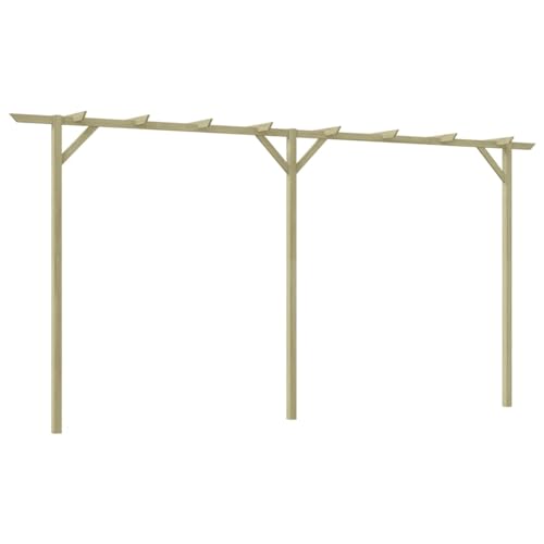 ARKEM Gartenpergola 400x40x205 cm Holz TerrassenüBerdachung Pergola Bausatz Anbau Pavillon Terrassen-Pergola von ARKEM