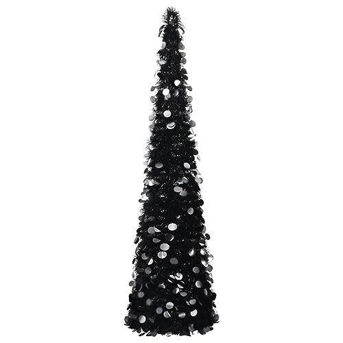 ARKEM Künstlicher Pop-Up-Weihnachtsbaum Schwarz 180 cm PET Moderner Weihnachtsbaum ARKEM Künstlicher Pop-Up-Weihnachtsbaum Schwarz 180 cm PET Moderner Weihnachtsbaum von ARKEM