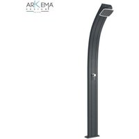 Arkema Design - Aluminium-Solardusche Spring 100 Arkema 25 Lt Anthrazit von ARKEMA DESIGN