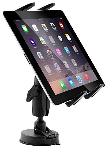 ARKON Halterungen – robuste Tablet-Halterung mit Saugnapf, federbelastetes Design, 360-Grad-Drehung, Tablet-Halterung für Auto/LKW, Armaturenbrett oder Windschutzscheibe, passend für iPad, Samsung ARKON Halterungen – robuste Tablet-Halterung mit Saugnapf, federbelastetes Design, 360-Grad-Drehung, Tablet-Halterung für Auto/LKW, Armaturenbrett oder Windschutzscheibe, passend für iPad, Samsung von ARKON