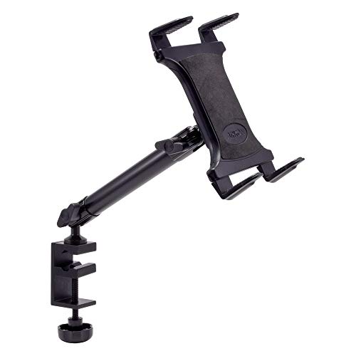 ARKON Robuste Tablet-Halterung für Schreibtische oder Laufbänder für iPad Pro, iPad Air, iPad Einzelhandel, Schwarz von ARKON
