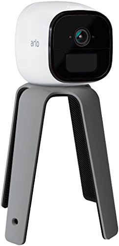 Arlo zertifiziertes Zubehör, Arlo Quadpod Halterung (geeignet für kabellose Arlo HD, Pro 4, Pro 5 und Arlo Go Überwachungskamera aussen) grau, VMA4500 von ARLDE