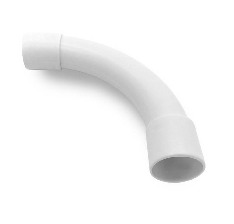 ARLI Bogenverbinder ARLI Rohrbogen M32 für Installationsrohr, (Stück, 1-tlg), Bogen, M32, 29,00 mm, 90,00 °, 100% kompatible mit ARLI Installationsrohr von ARLI