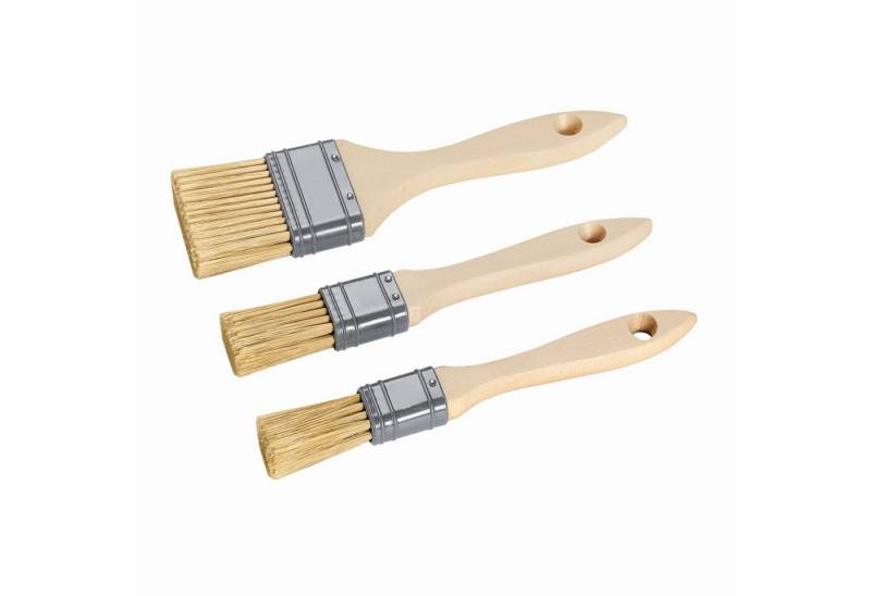 ARLI Flachpinsel Basic Pinsel Set mit 20 mm / 25 mm / 35 mm Breite, (3 St) von ARLI