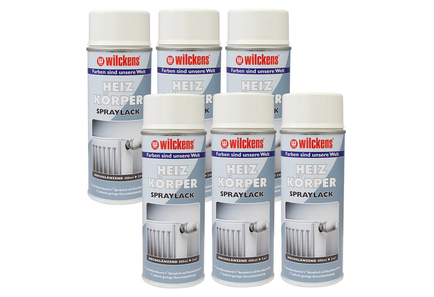 ARLI Heizungskellerfarbe ARLI Set: Heizkörper Lackspray weiß hochglänzend Spraylack 400ml, Set weiss glänzend ARLI Heizungskellerfarbe ARLI Set: Heizkörper Lackspray weiß hochglänzend Spraylack 400ml, Set weiss glänzend von ARLI