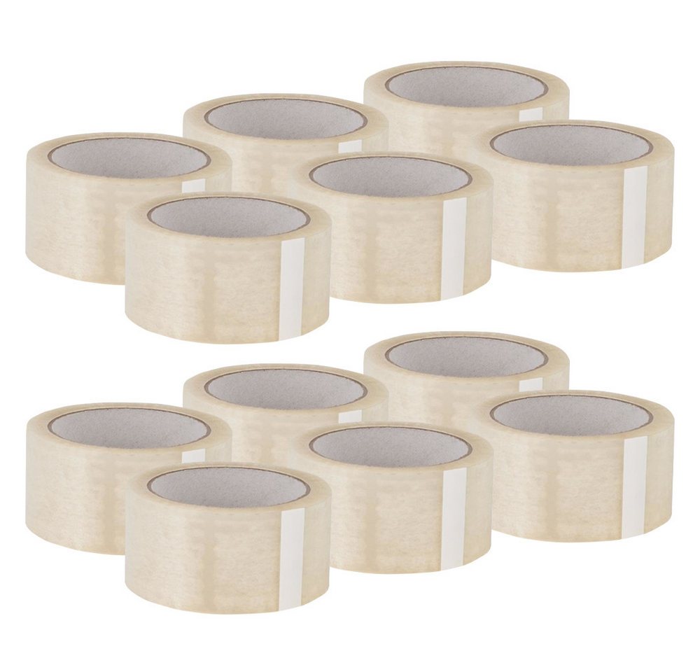 ARLI Klebeband 12x Klebeband Packband Paketband (12er, 12-St., Set) PP 48 mm x 66 m Paket Band von ARLI