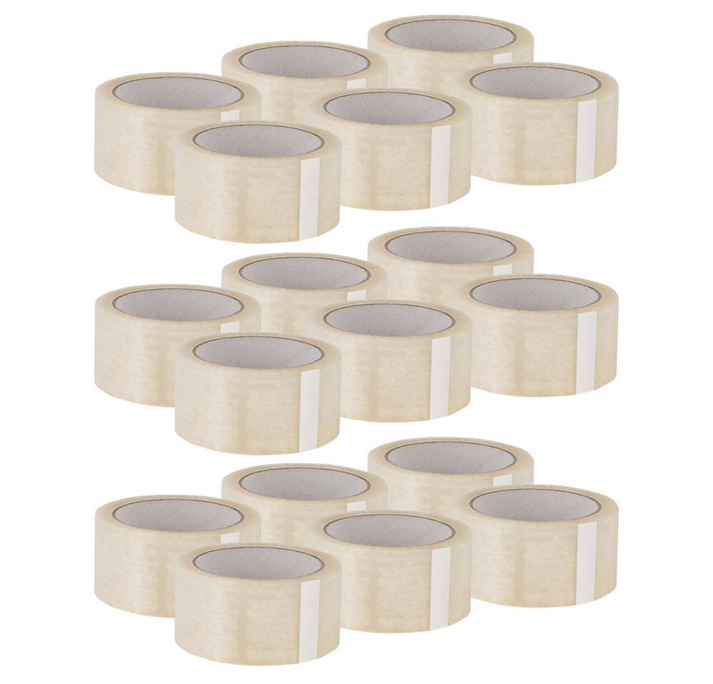 ARLI Klebeband 18x Klebeband Packband Paketband (18er, 18-St., Set) PP 48 mm x 66 m Paket Band von ARLI