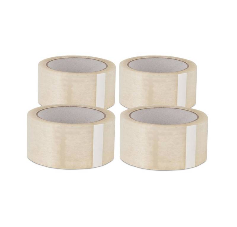 ARLI Klebeband 4x Klebeband Packband Paketband (4er, 4-St., Set) PP 48 mm x 66 m Paket Band von ARLI