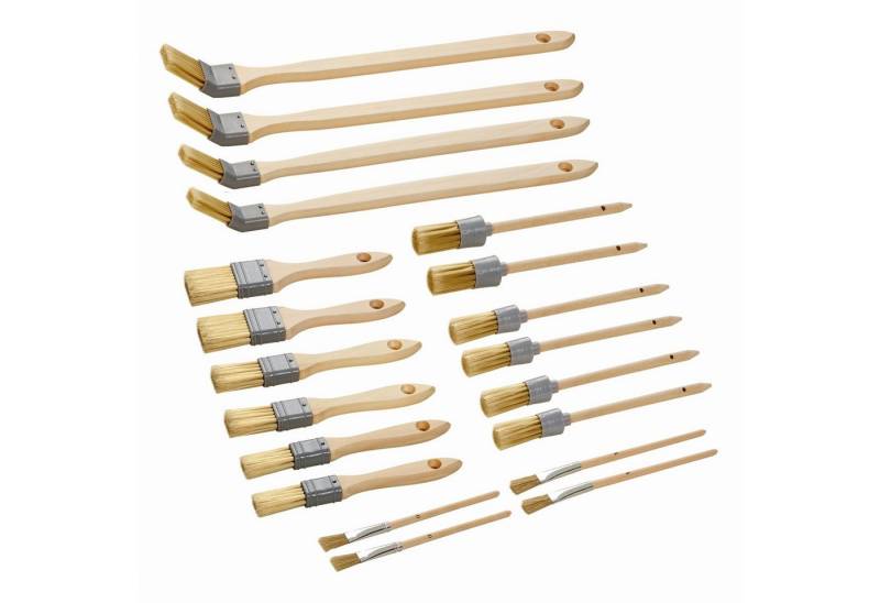 ARLI Pinsel Set, (Set, 20 St), Flachpinsel Ringpinsel Eckenpinsel Universalpinsel für Malerarbeiten von ARLI