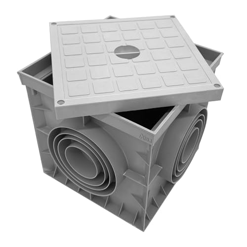 ARLI Revisionsschacht 400 x 400 x 400 mmKontrollschacht mit Deckel - Hochwertiger Wartungsschacht für effiziente Anschlusskontrolle und Messung - 400x400x400 mm ARLI Revisionsschacht 400 x 400 x 400 mmKontrollschacht mit Deckel - Hochwertiger Wartungsschacht für effiziente Anschlusskontrolle und Messung - 400x400x400 mm von ARLI