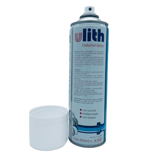 ARLI Set: Ulith Lecksuchspray 400ml – Leckfinder-Spray für Gas- und Druckluftleitungen, Korrosionsschutz, biologisch abbaubar ARLI Set: Ulith Lecksuchspray 400ml – Leckfinder-Spray für Gas- und Druckluftleitungen, Korrosionsschutz, biologisch abbaubar von ARLI