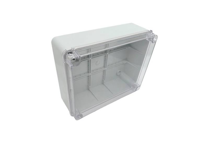 ARLI Verteilerbox Abzweigdose IP67 Sichttür 250 x 200 x 90 mm Aufputz, nach Auswahl: Kabelverschraubung M12 M16 M20 M25 von ARLI