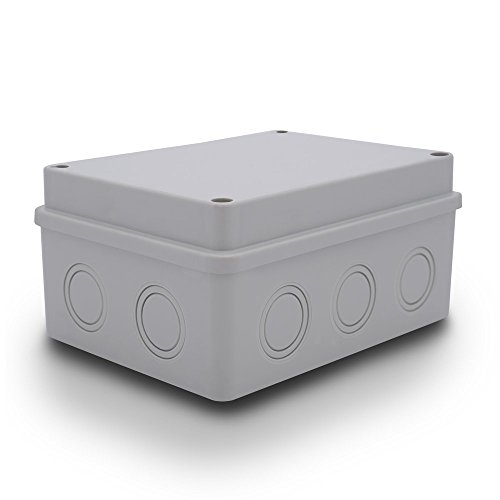 Abzweigdose Feuchtraum Dose IP54 150 x 110 x 70 mm aufputz spritzwassergeschützt Kabelabzweigdose Verbindungsdosen Industriegehäuse Verteilerkasten Deckel Dichtung Leergehäuse Verteilerdose ARLI von ARLI