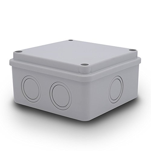 Abzweigdose Feuchtraum Dose IP54 aufputz 100 x 100 x 50 mm 4x spritzwassergeschützt Kabelabzweigdose Verbindungsdosen Industriegehäuse Verteilerkasten Leergehäuse Verteilerdose Kunststoff ARLI 4 Stück Abzweigdose Feuchtraum Dose IP54 aufputz 100 x 100 x 50 mm 4x spritzwassergeschützt Kabelabzweigdose Verbindungsdosen Industriegehäuse Verteilerkasten Leergehäuse Verteilerdose Kunststoff ARLI 4 Stück von ARLI