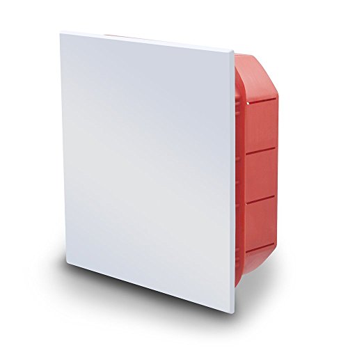 Abzweigdose Feuchtraum IP40 4x Dose unterputz 100 x 100 x 45 mm spritzwassergeschützt Kabelabzweigdose Verbindungsdosen Verteilerkasten Verteilerdose Kunststoff leer Gehäuse ARLI 100x100x45 mm 4 Stück von ARLI