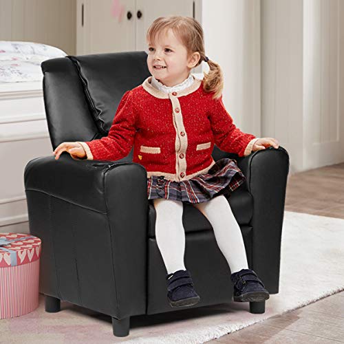 ARLIME Kinderliegesofa, Kindersessel, gepolsterte Couch mit Getränkehalter, Fußstütze, Rückenlehne, Kleinkinder, Lederliege mit Kopfstütze und Fußstütze, Kindermöbel für Kinder von 2-12 Jahren ARLIME Kinderliegesofa, Kindersessel, gepolsterte Couch mit Getränkehalter, Fußstütze, Rückenlehne, Kleinkinder, Lederliege mit Kopfstütze und Fußstütze, Kindermöbel für Kinder von 2-12 Jahren von ARLIME