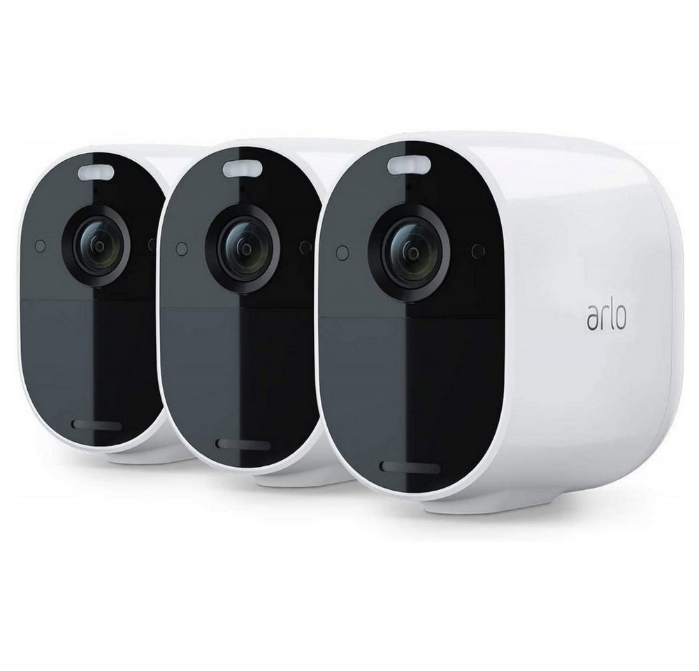 ARLO Essential Spotlight - Überwachungskamera - 3-Pack - weiß/schwarz Überwachungskamera von ARLO