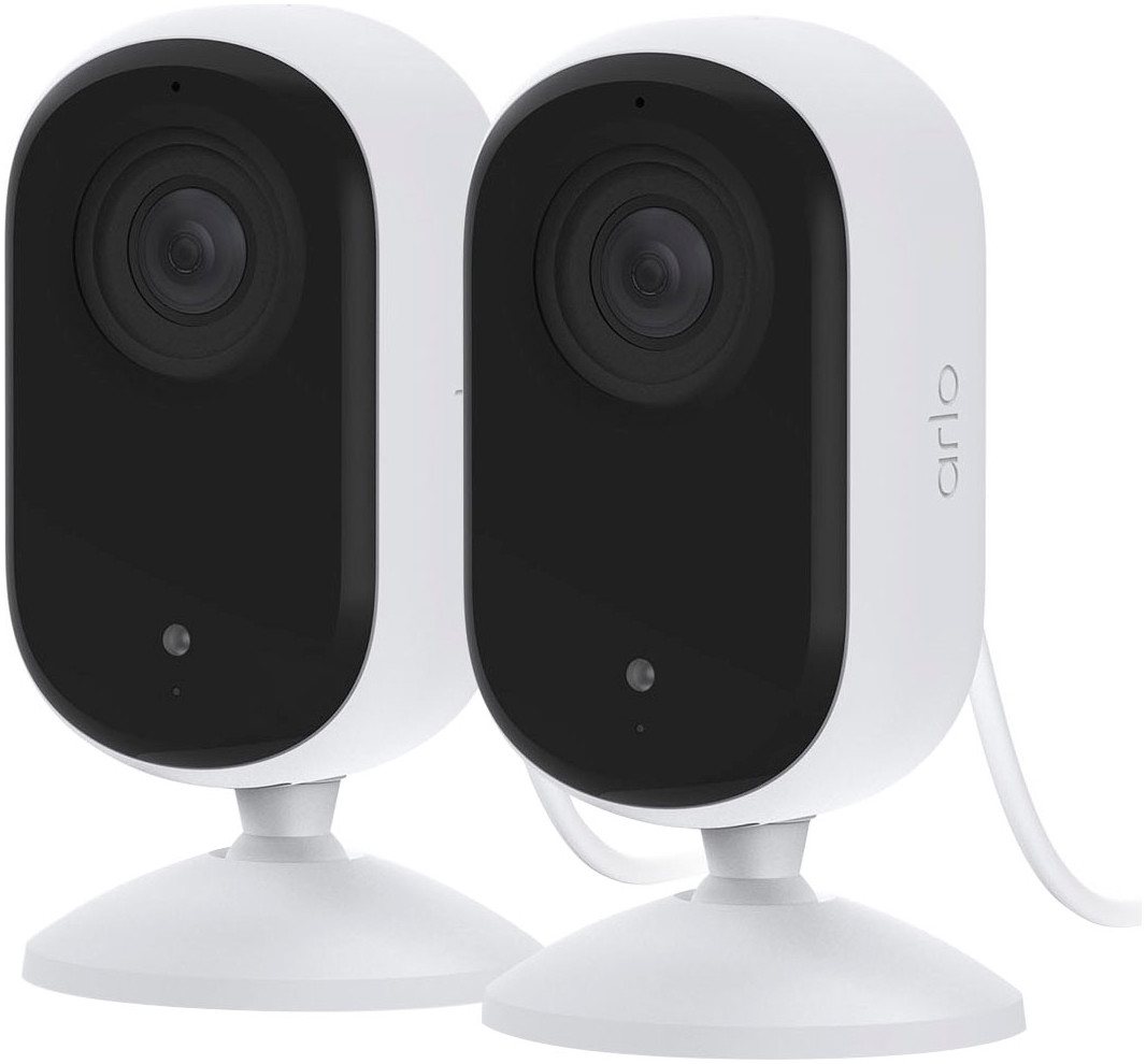 ARLO Smart Home Kamera ESSENTIAL 2 2K Indoor Camera 2er-Pack (Innenbereich, 2-tlg) von ARLO