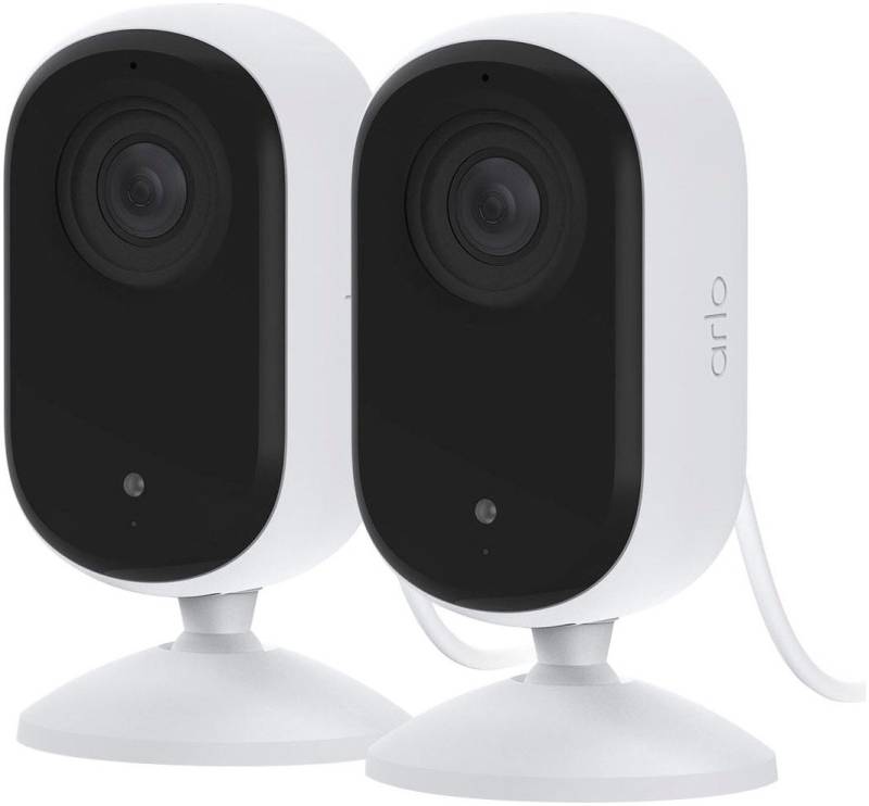 ARLO Smart Home Kamera ESSENTIAL 2 2K Indoor Camera 2er-Pack (Innenbereich, 2-tlg) von ARLO