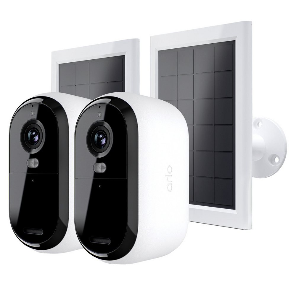 ARLO Überwachungskamera ARLO BUNDLE ESSENTIAL2 2K OUTDOOR CAMERA 2-PACK + 2-SOLAR PANEL VMK325 ARLO Überwachungskamera ARLO BUNDLE ESSENTIAL2 2K OUTDOOR CAMERA 2-PACK + 2-SOLAR PANEL VMK325 von ARLO