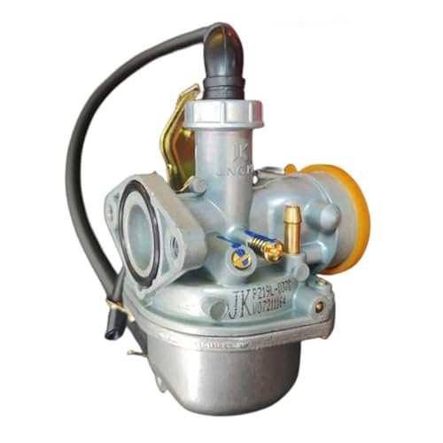 ARLOR Motorradvergaser PZ19 19 mm, geeignet for Vergaser von 50 70 90 110 125 cc for ATV-Allrad-Offroad-Motorräder (Color : PZ19L-037C) von ARLOR