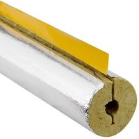 Steinwoll-Rohrschalen alukaschiert für Rohr 15 mm - Dämmschichtdicke 23 mm - geschlitzt - selbstklebend - Länge 1 m - 100% GEG Steinwoll-Rohrschalen alukaschiert für Rohr 15 mm - Dämmschichtdicke 23 mm - geschlitzt - selbstklebend - Länge 1 m - 100% GEG von ARMACELL