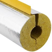 Steinwoll-Rohrschalen alukaschiert für Rohr 35 mm - Dämmschichtdicke 34 mm - geschlitzt - selbstklebend - Länge 1 m - 100% GEG Steinwoll-Rohrschalen alukaschiert für Rohr 35 mm - Dämmschichtdicke 34 mm - geschlitzt - selbstklebend - Länge 1 m - 100% GEG von ARMACELL
