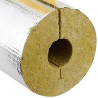 Steinwoll-Rohrschalen alukaschiert für Rohr 42 mm - Dämmschichtdicke 44 mm - geschlitzt - selbstklebend - Länge 1 m - 100% GEG Steinwoll-Rohrschalen alukaschiert für Rohr 42 mm - Dämmschichtdicke 44 mm - geschlitzt - selbstklebend - Länge 1 m - 100% GEG von ARMACELL