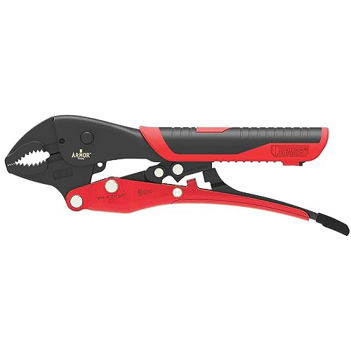 ARMOR TOOL A10100G Feststellzange mit automatischer Anpassung und komfortablen Griffen, 25,4 cm ARMOR TOOL A10100G Feststellzange mit automatischer Anpassung und komfortablen Griffen, 25,4 cm von ARMOR TOOL