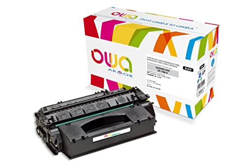 Armor Q5949X/EP-708 H Laser-Toner, wiederaufbereitet, kompatibel mit Canon I-Sensys, Schwarz von ARMOR